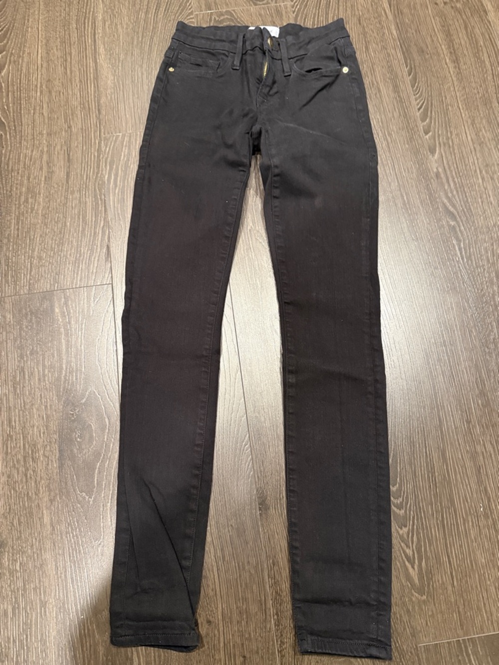 Frame Denim Black Women's Skinny Jeans